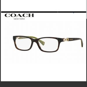 Coach eye glass frames with case